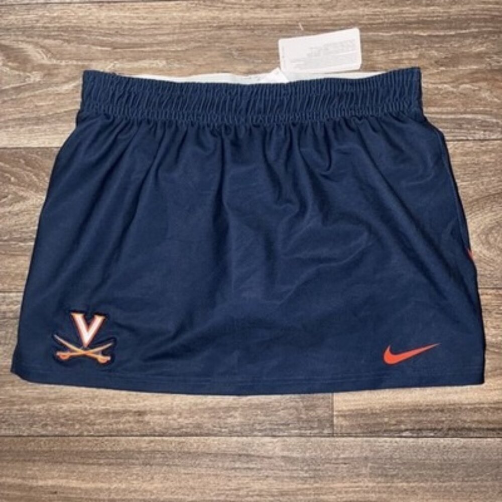 Nike Virginia Cavaliers HyperElite H8 Lacrosse Kilt Women's M Skort Blue DC7676